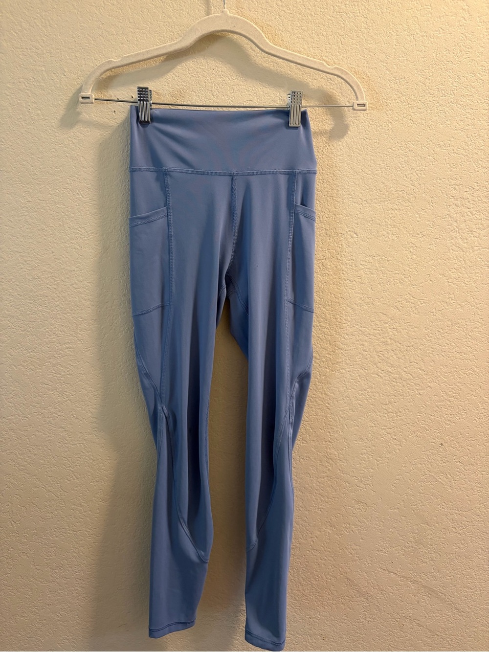 T.J.Maxx Light Blue High-Waist Performance Leggings with Side Pockets